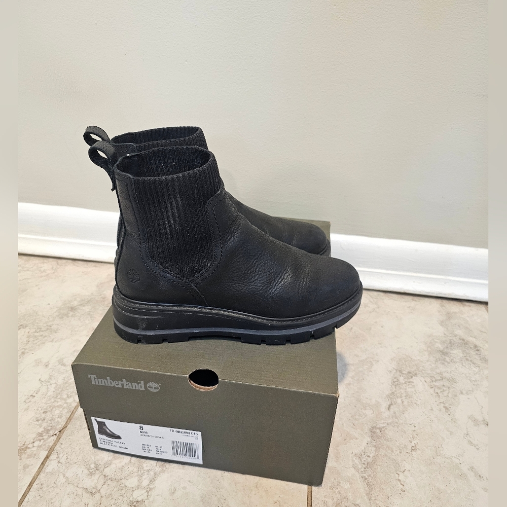 Timberland Cervinia Valley Leather Chelsea Boots - Picture 3 of 6